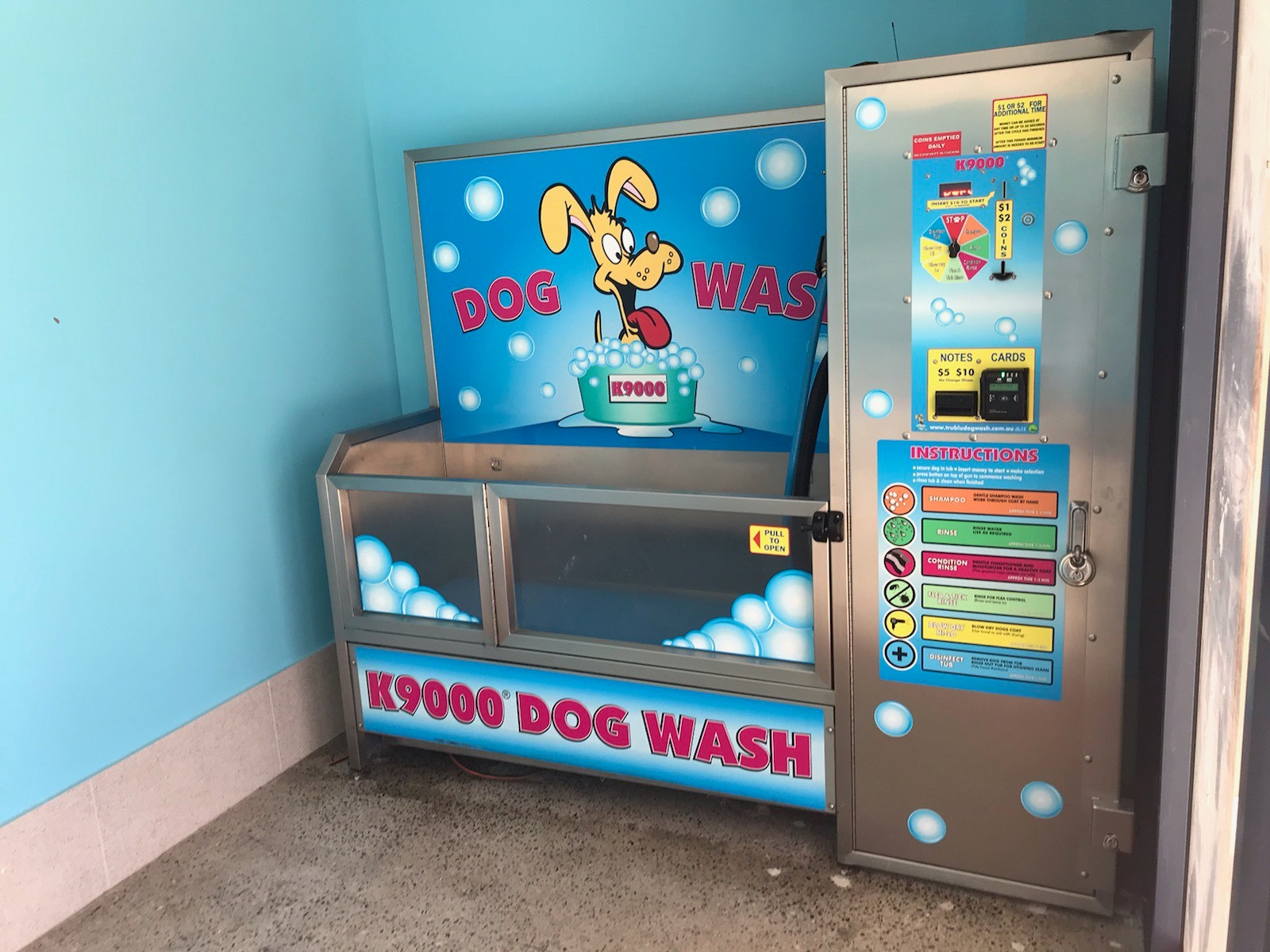 K9000 dog wash machine