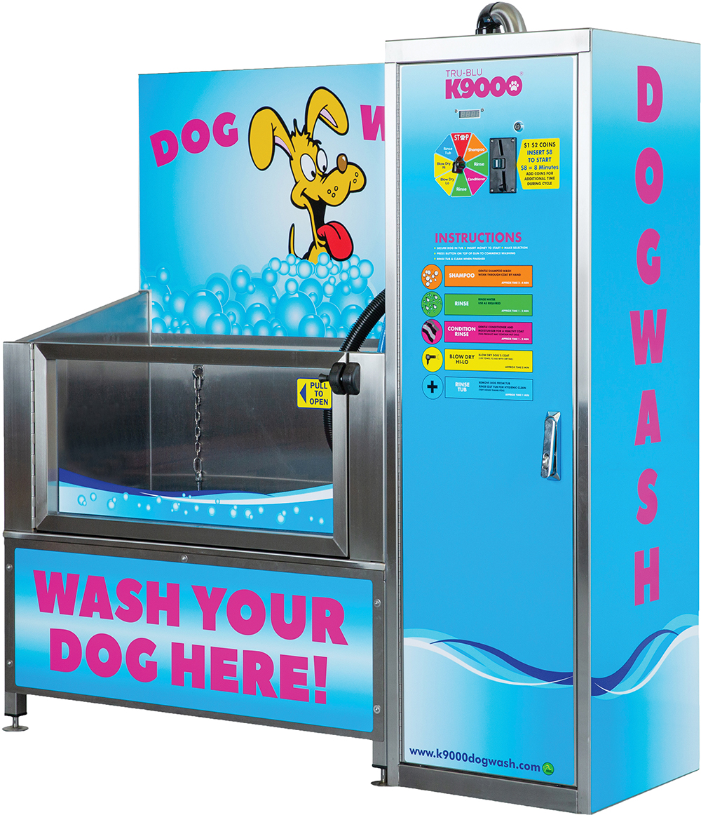K9000 compact dog wash machine