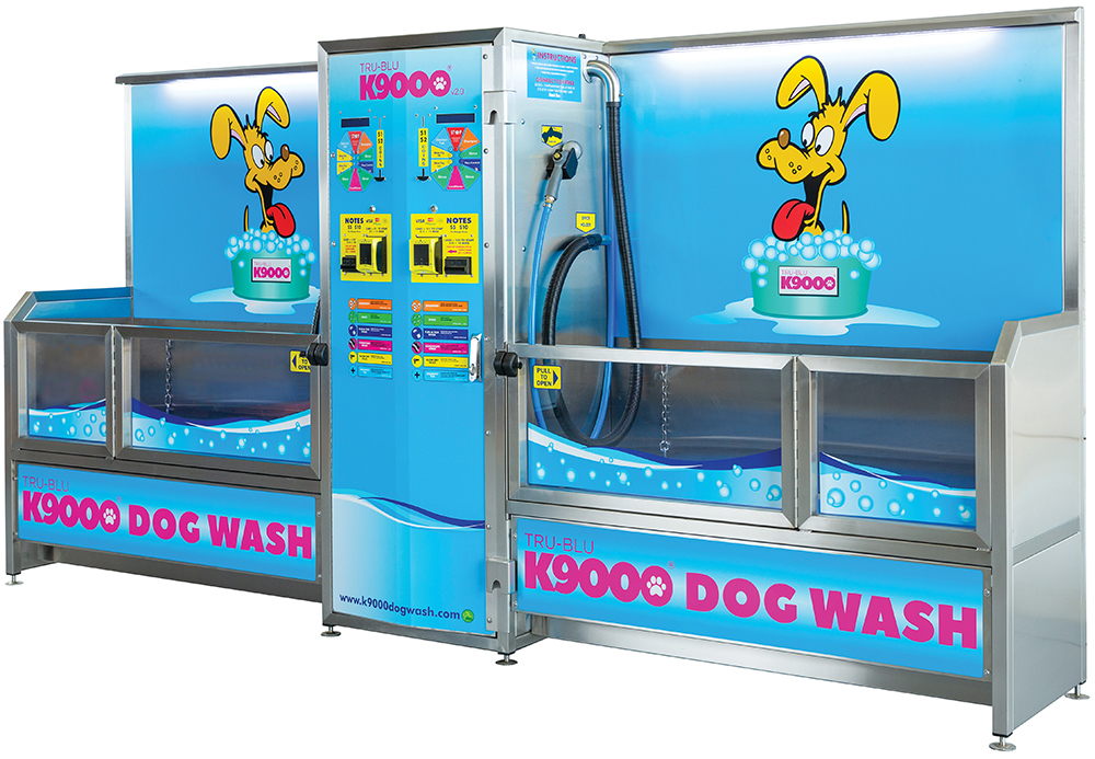 K9000 Twin dog wash machine