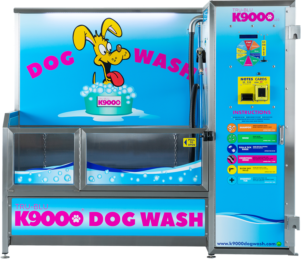 K9000 V2.0 dog wash machine