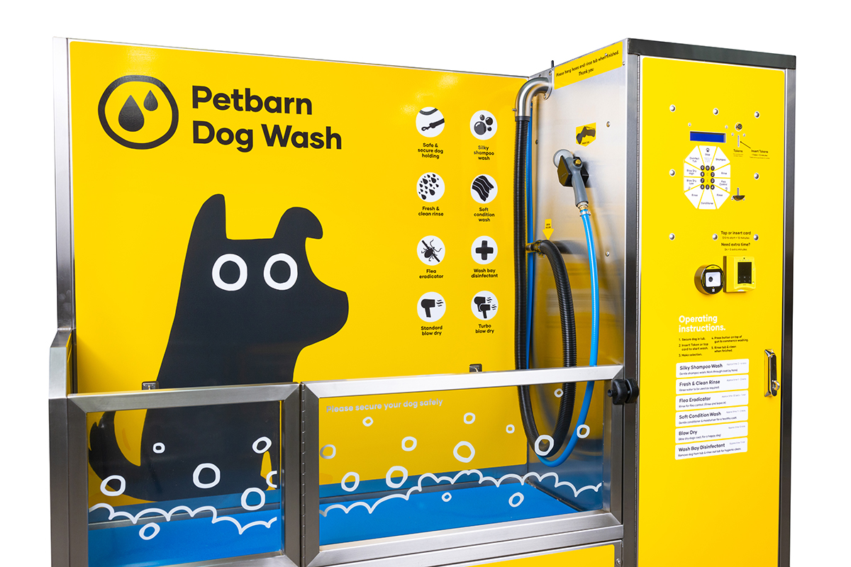 Petbarn dog wash machine