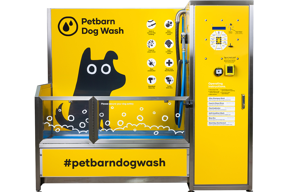 Petbarn dog wash machine